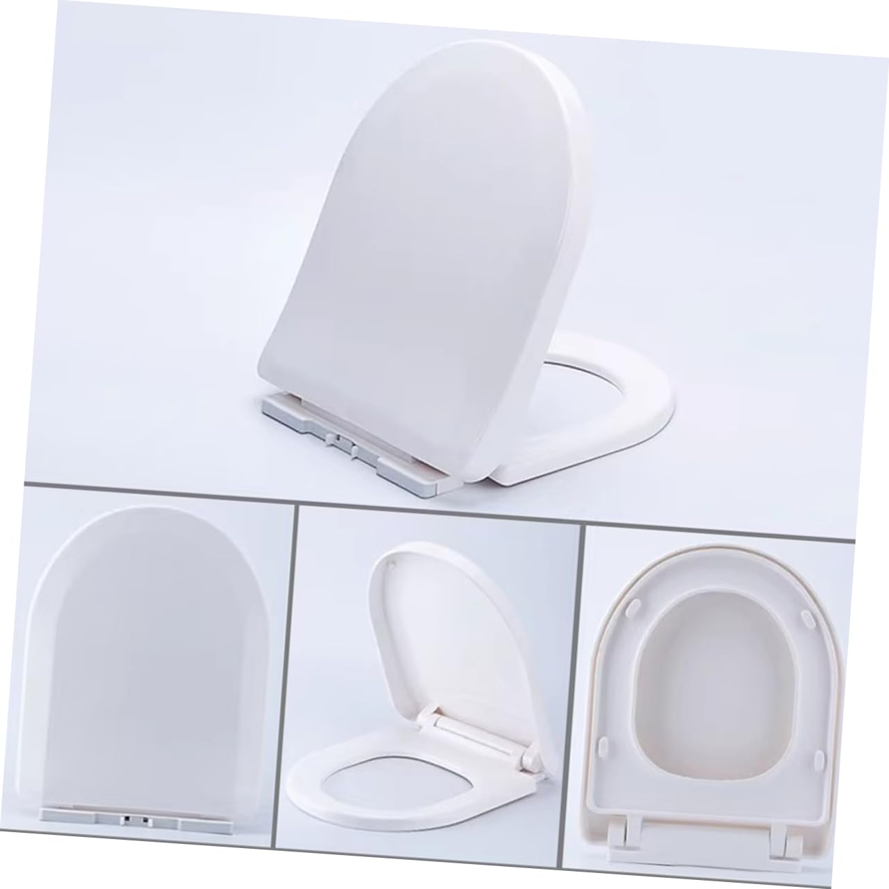Asiento Ligero y Cómodo para Ir al Baño de Entrenamiento para Niños en Color Blanco Material Pp Resistente Adecuado para Entrenamiento de Orinal en Casa Salir
