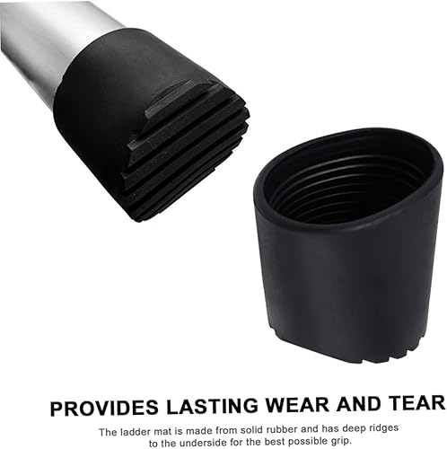 Miniatura 4 de 4 unids multiusos antideslizante escalera almohadilla de protección herramienta hogar muebles protector pierna set universal Sector escalera pierna