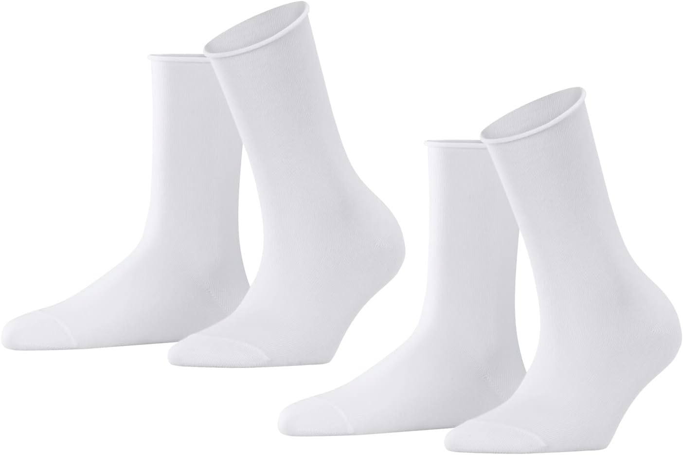 FALKE Women's Happy Cotton Socks, 2 Pairs