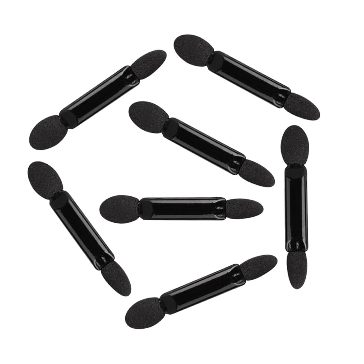 Angoily 3sets Double-sided Sponge Brush for Eye Shadow Makeup Applicators Kit 2 Sizes Soft Tips Travel-friendly Great for Women Events and Everyday Use 100pcs*3