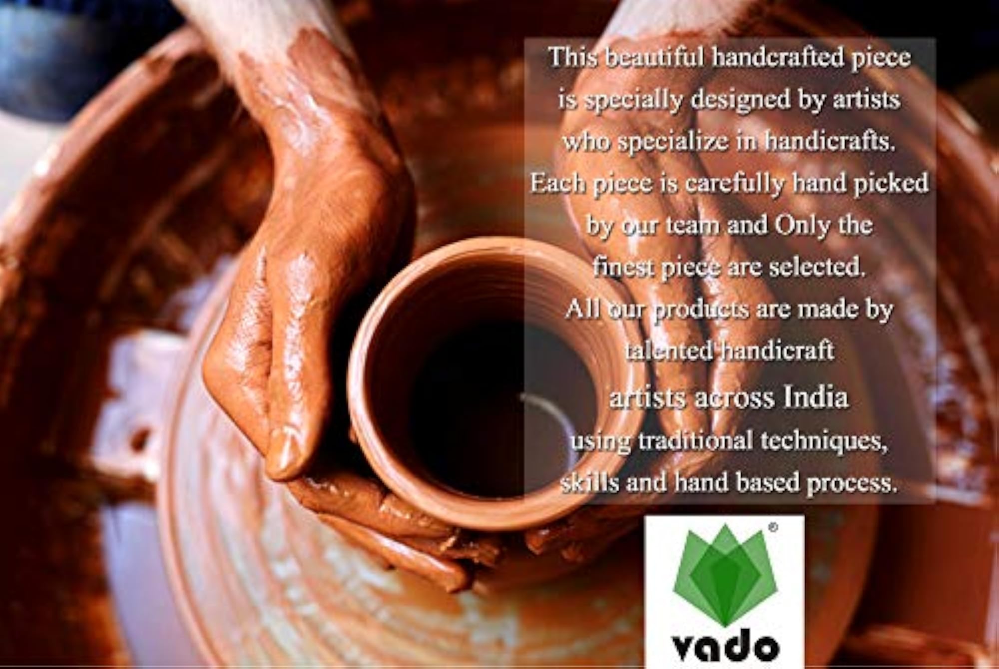 Handmade Organic Clay Scrubber for Dead Skin Removal