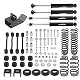 maXpeedingrods 3.25” Suspension Lift Kit w/Shocks for Jeep Wrangler TJ 4WD 1997-2002 Front Rear Coil Spring Spacer Extended Sway Bar
