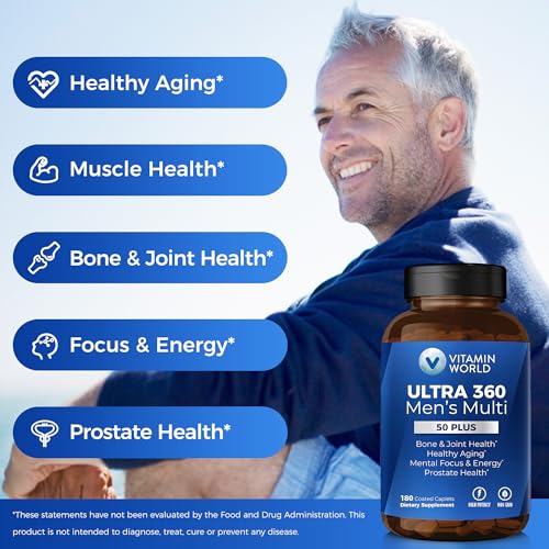 Vitamin World Ultra 360 Men's 50+ Multivitamin
