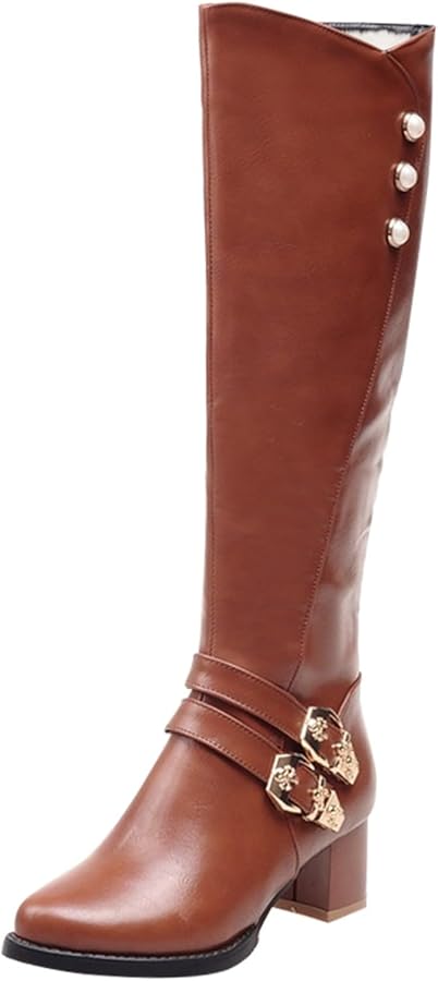 Bottes Hautes à Talon - Bordeaux | Bold Red & Burgundy | Ha | Ha