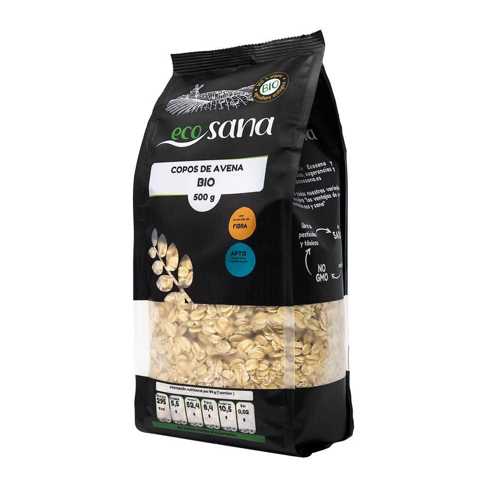 ECOSANA COPOS AVENA GRUESO INTEGRAL BIO 500G