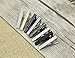 Jstyle 8 Pcs Tie Clips Set for Men Tie Bar Clip Set for Skinny Ties Necktie Wedding Business Clips with Gift Box