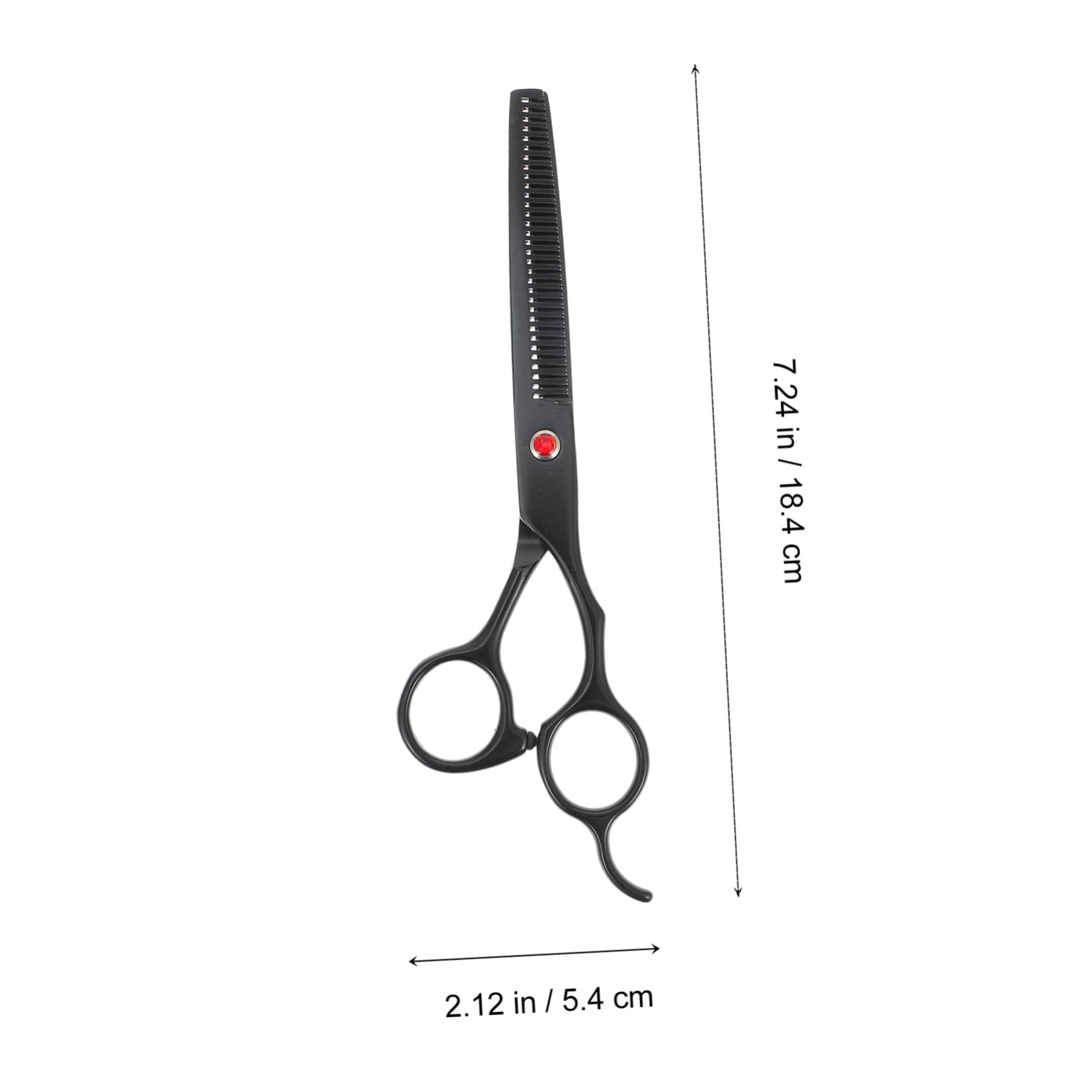 Baluue 2pezzi Forbice Per Sfoltire Acciaio Inossidabile Per Parrucchieri e Uso Domestico Strumento Professionale Per Taglio e Trattamento Perfetta Per Sfumature e Texture Capillari