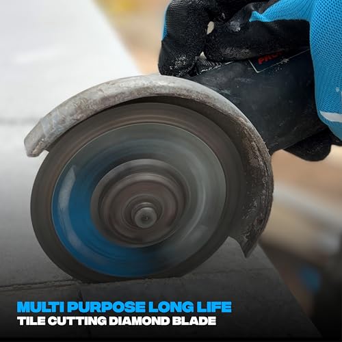 OX Trade XL Cuts All Tiles Diamond Blade – 115mm Dia x 22mm Bore, Ultra-Thin 1.3mm Segment Long Life Blade for Ceramic & Medium-Hard Natural Stone, Chip Free Cutting, Wet & Dry Cut, CAT-115/22 4 OX Trade XL Cuts All Tiles Diamond Blade – 115mm Dia x 22mm Bore, Ultra-Thin 1.3mm Segment Long Life Blade for Ceramic & Medium-Hard Natural Stone, Chip Free Cutting, Wet & Dry Cut, CAT-115/22 - Image 4