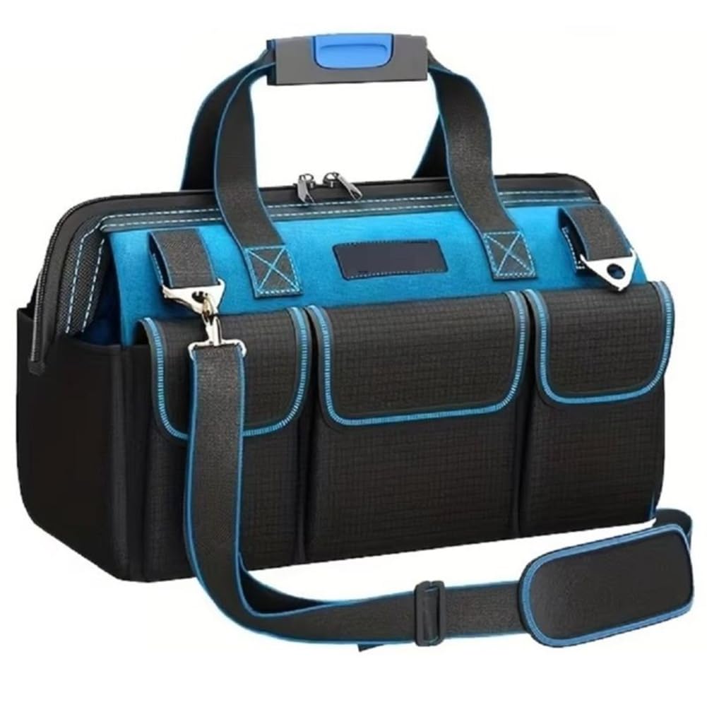 Jnchdghwa Electrician Storage Bag Multi-Bag Waterproof and Wear-, Multifunctional Tool Kit, Thickened Large Capacity 13in