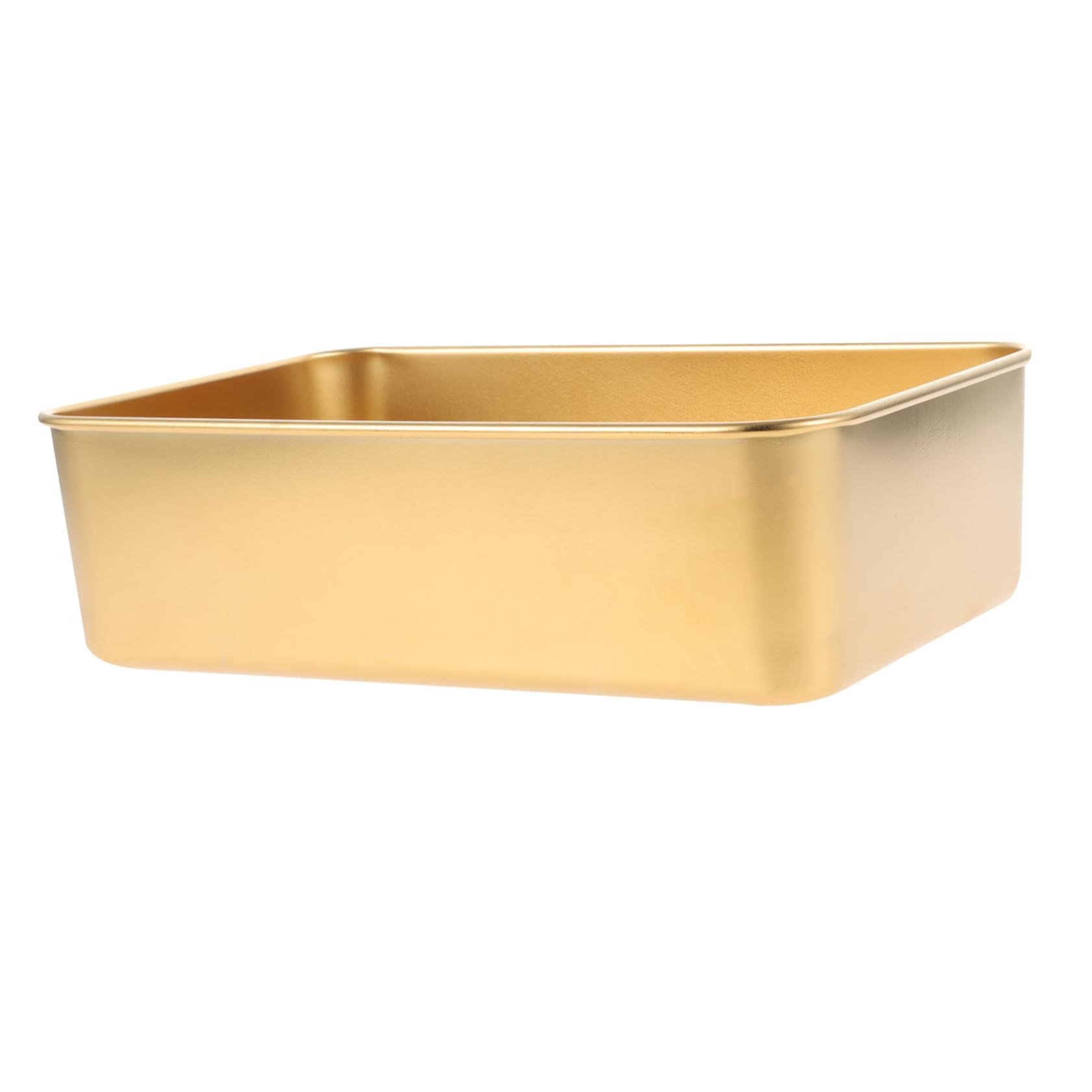 STOBAZA Smooth Edge Stainless Steel Plate Dinnerware Bbq Picnic Outdoor Camping Snack Fruit Plate