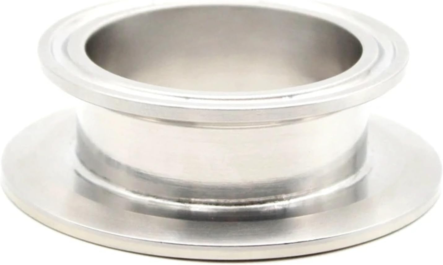 1PCS 1.5" 2" 3" 4" Tri Clamp Reducer Flange OD End Cap Reducing SUS 304 Stainless Steel Home Brew Beer(50.5mm x 64mm)