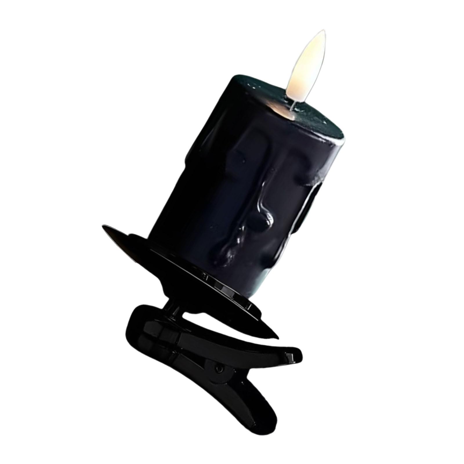 Yhplxyuus Battery Powered Christmas Clip with Warm White LED Glow Secure Metal Clips for Holiday Mantel or Tabletop Displays Christmas Clip on Flameless LED