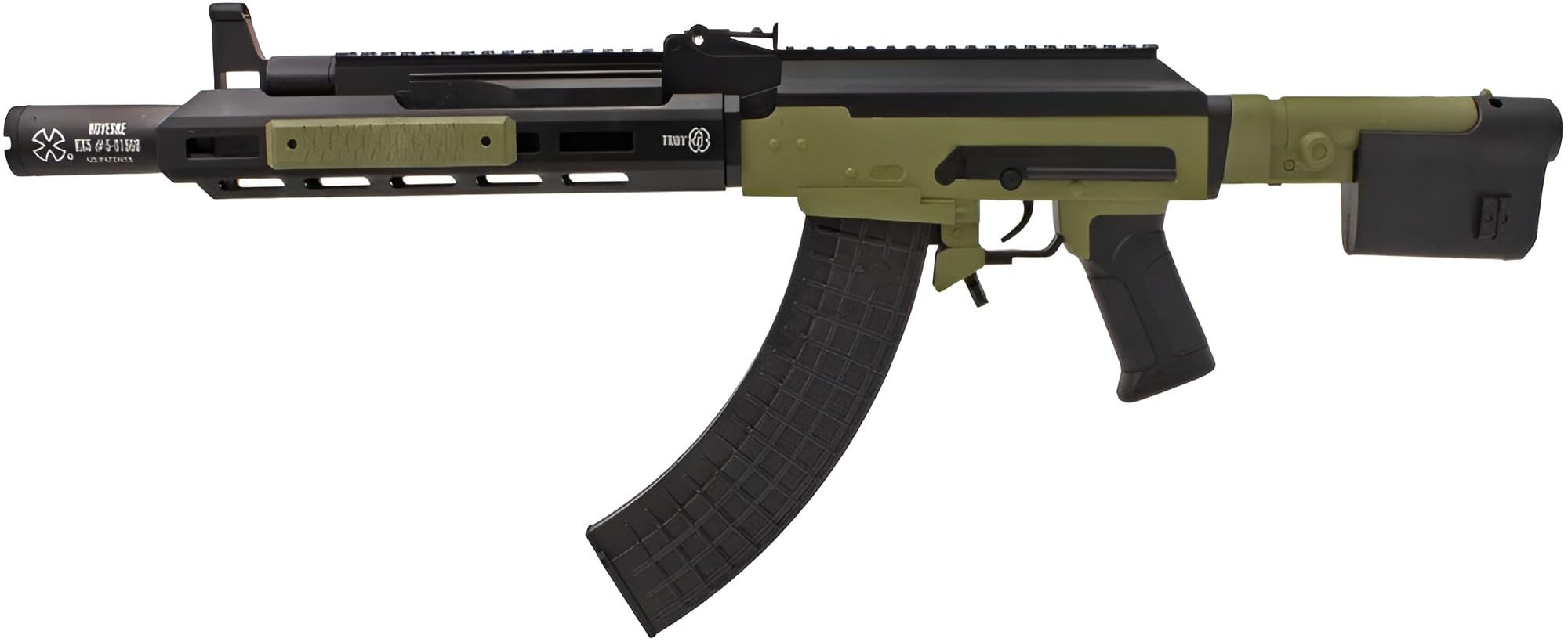 B.W. Softair Gewehr - Troy NOVESKE KX5 - mit großem Magazin - Sturm Airgun Gun A138