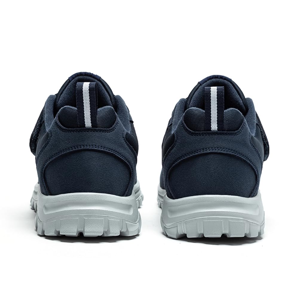 RUYI Zapatos diabéticos para mujer y hombre, extraanchos, para personas mayores, ortopédicos, para caminar, ultraligeros, con cierre de velcro para pies hinchados