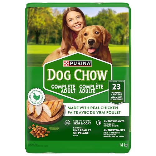 Dog Chow Complete Dry Dog Food, Chicken - 14 kg Bag - Image 3