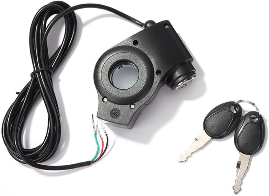 Electric Scooter Ignition Lock for Kugoo M4, Plastic Material, Easy Installation, One Button Start