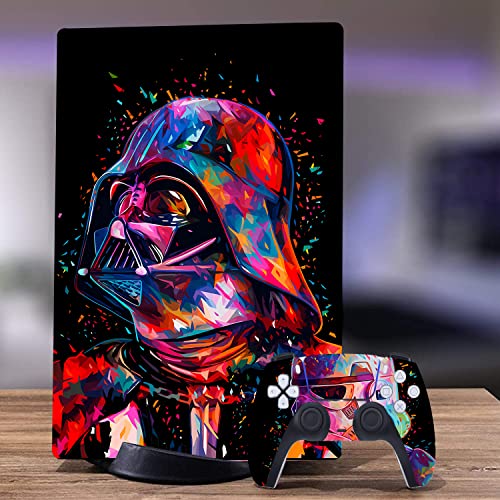 Anime P-S 5 Skin For Disc Version Scratch Proof Wearproof Vinyl Sticker Decal Cover For P-S5 Cd Edition Console And Controller #TOP1
