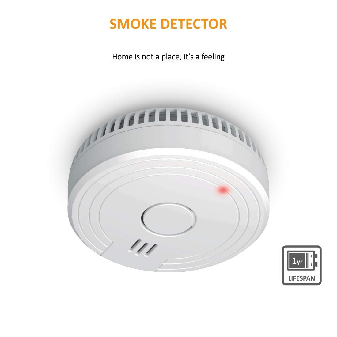 ELRO FS180111 Smoke Detector - Conforms to European Standard EN14604, White - 3