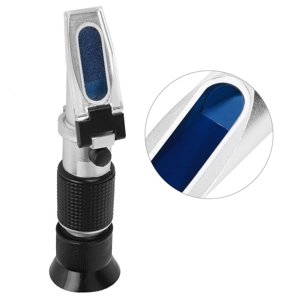 Respicefinem Easy To Use 21. 0×9. 0×5. Refractometer Handheld Hand Held 0 80 Liquid Measuring Equipment Rhb 80Atc Concentration Meter Meter