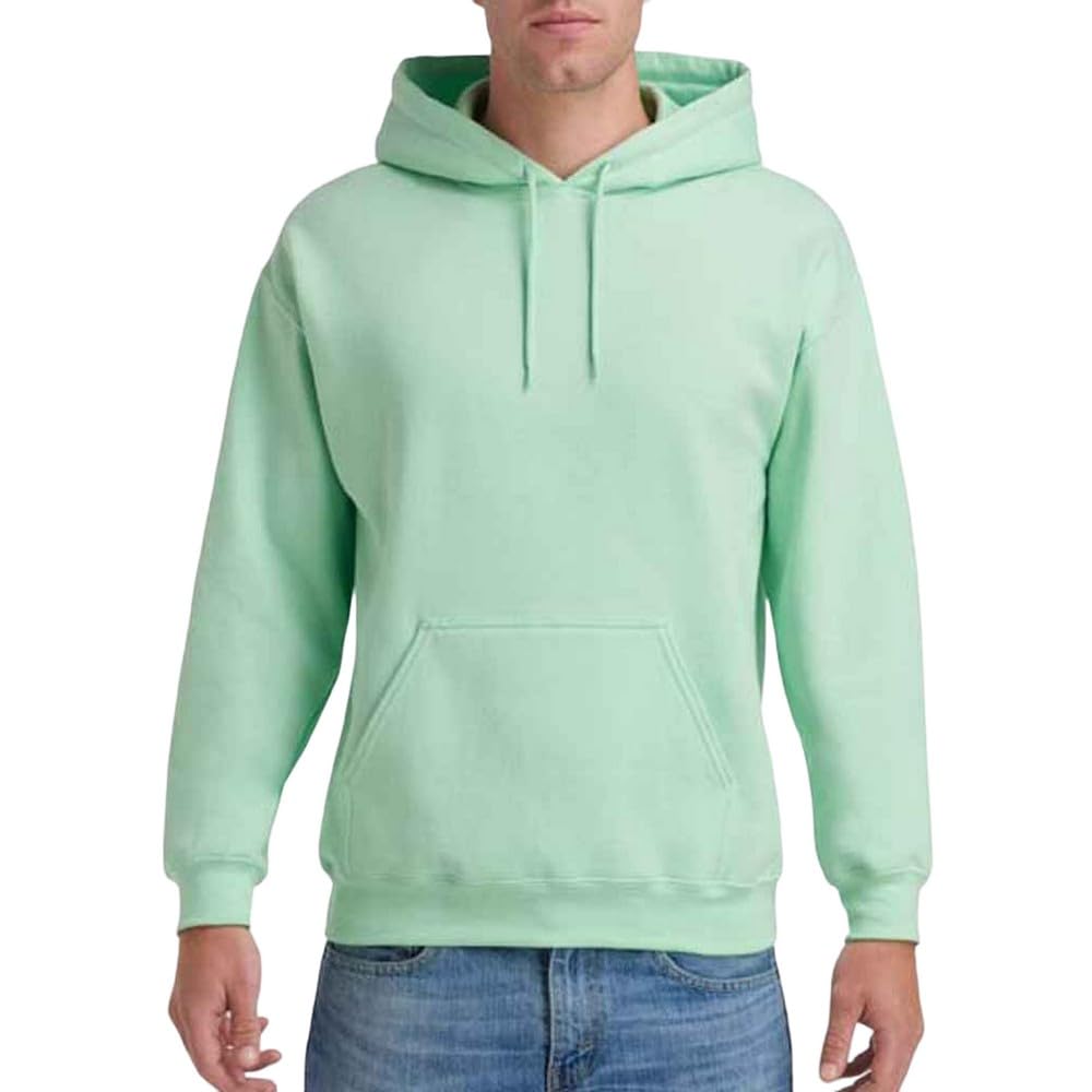 Gildan Mens Hoodie (L) (Mint Green)