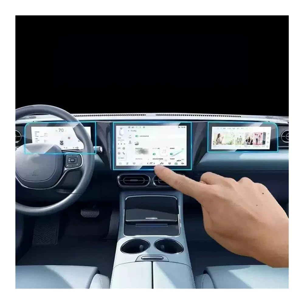 Protection D'écran En Film Trempé Pour GPS De Voiture Pour LEAPMOTOR C01 C11 2021-2025 - Accessoire Pour Tableau Bord Transparent GPS Film Voiture