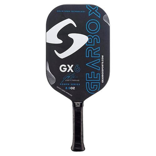 Gearbox GX6 Carbon Fiber Pickleball Paddle