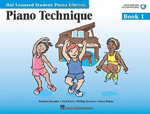 Piano Technique Book 1 - Book with Online Audio: Hal Leonard Student Piano Library