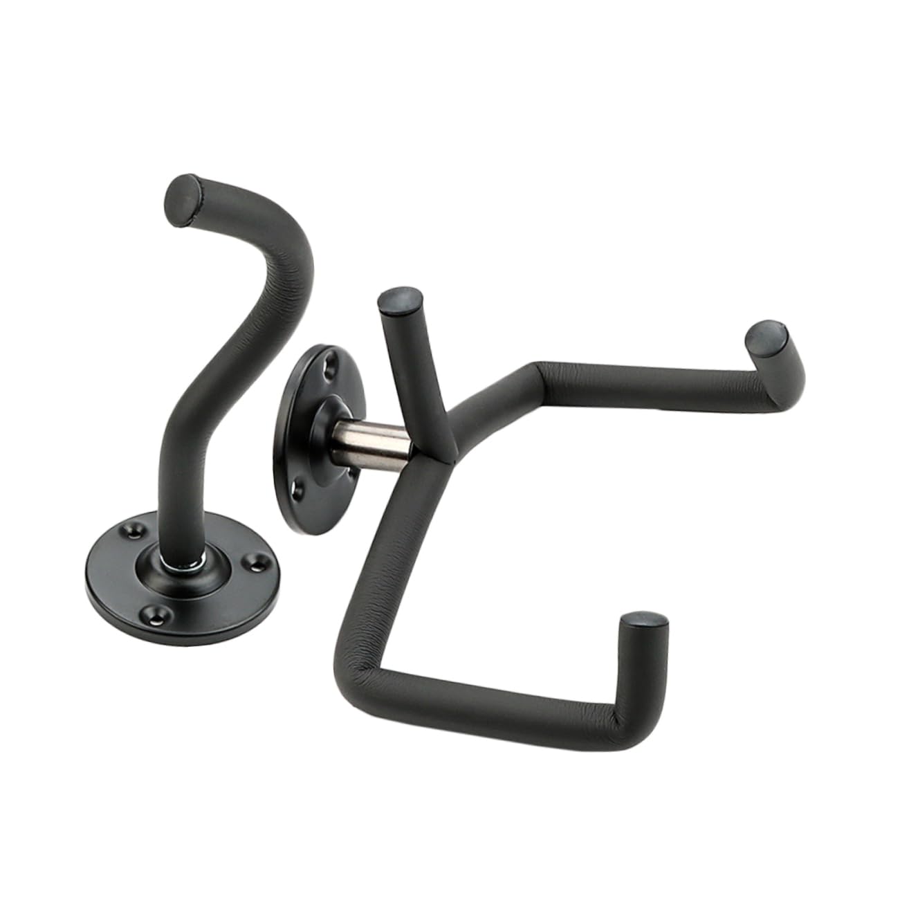 FUNOMOCYA 1 Set Guitar Wall Mount Hanger Ukulele Holder for Wall Space Saving Metal Hook for Acoustic Electric Guitars Bass Display for Music Lovers Easy Installation