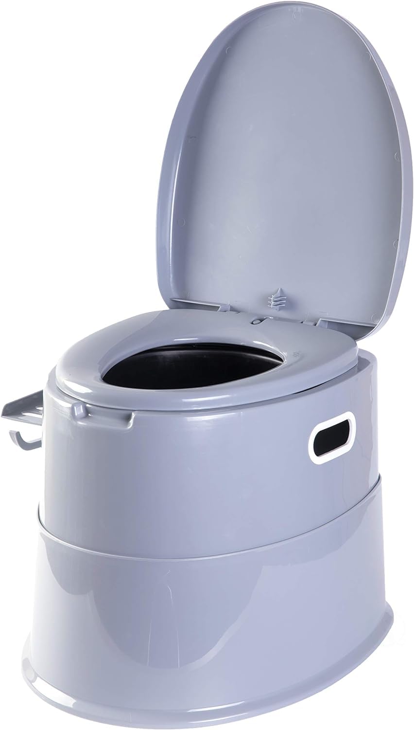 Ndola Portable Folding Toilet Home Extra Potty Plastic Toilet for Pregnant Woman Elder Patient Adult Indoor Outdoor Travel Toilet with Bucket & Paper Holder - 200LBS Capacity (B0CPJ52WN8) Amazon Price History, Amazon Price Tracker