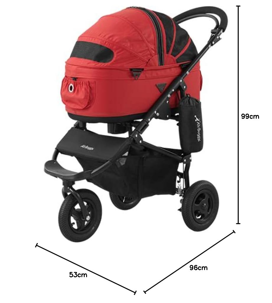 Amazon.co.jp: AirBuggy for Pet Dome 2 Brake Set Medium True Red