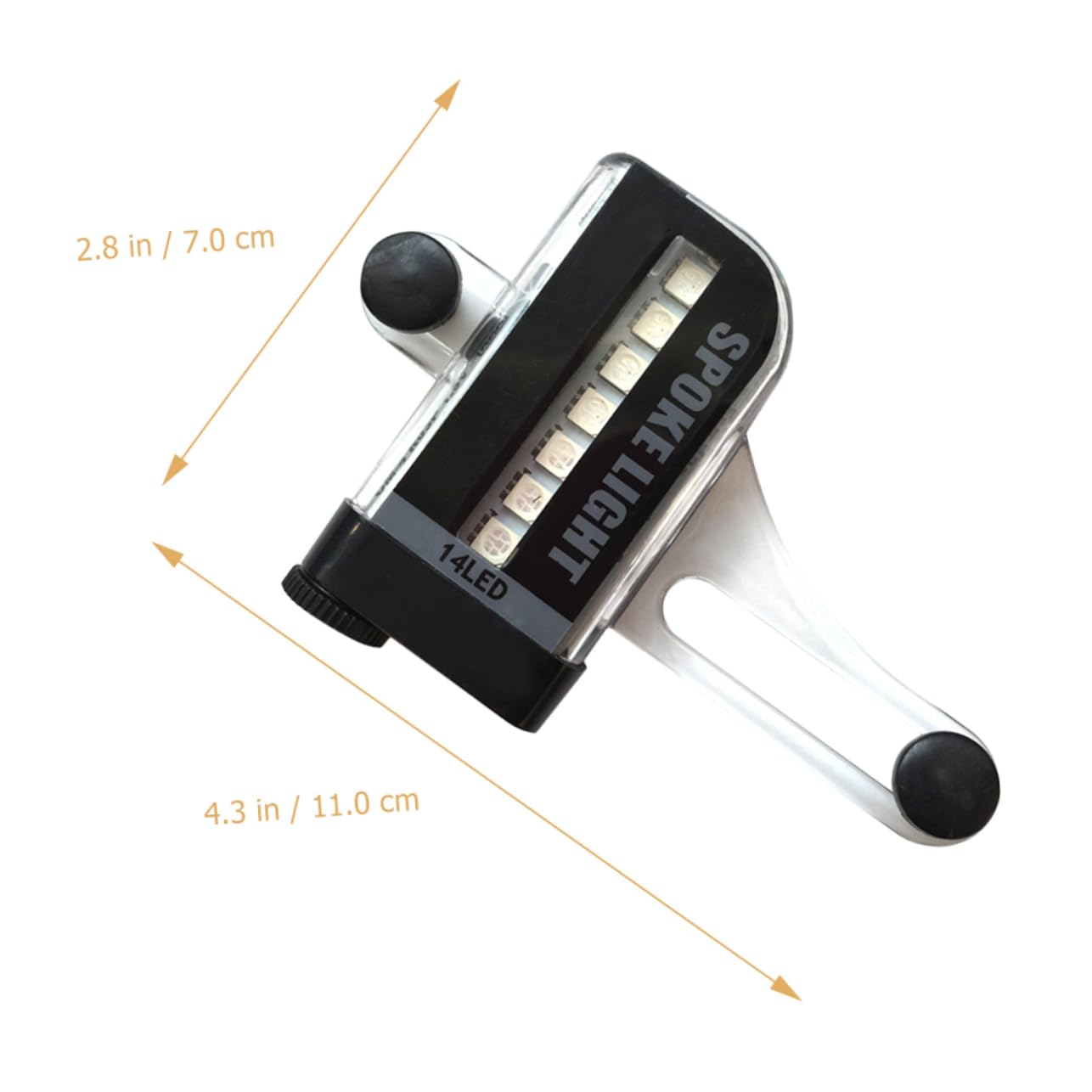 ibasenice Cycling Wheel Accessory Bike Led Lights Decorative Spoke Light Bike Wheel Lamp for Night Riding