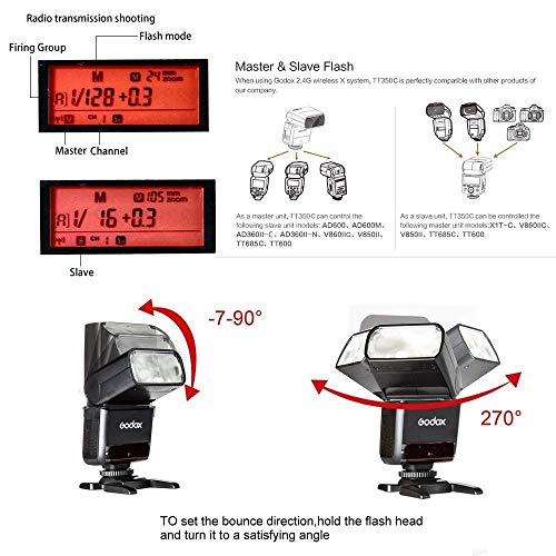 Ficha técnica Godox TT350C Mini Flash 2.4G TTL HSS 1/8000S GN36 Inalambrico Cámara Flash para Canon 5D Mark III 80D 7D 760D 60D 600D 30D 100D 1100D Cámaras TT350C - Fernando Cortés Ficha técnica Godox TT350C Mini Flash 2.4G TTL HSS 1/8000S GN36 Inalambrico Cámara Flash para Canon 5D Mark III 80D 7D 760D 60D 600D 30D 100D 1100D Cámaras TT350C - Fernando Cortés