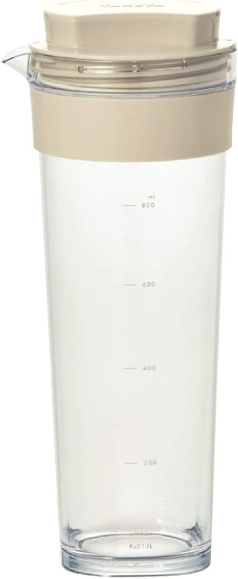 [ベルメゾン] 冷水筒 耐熱 100℃ 縦横兼用 メモリ付き 広口 ピッチャー・冷水筒 1.1L