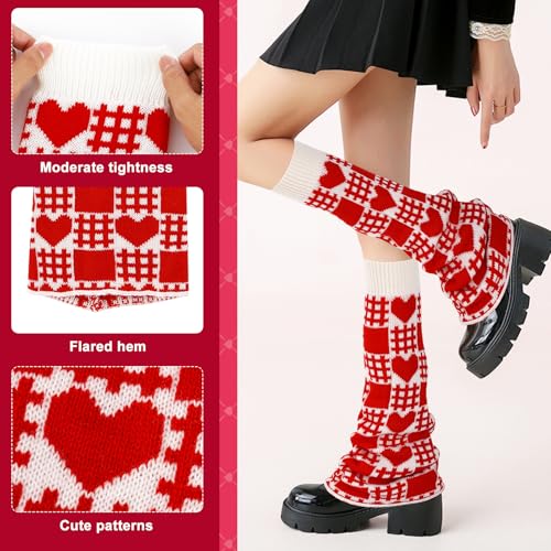 Image of Junely Leg Warmers for Women Kawaii Leg Warmer Baggy Legwarmers