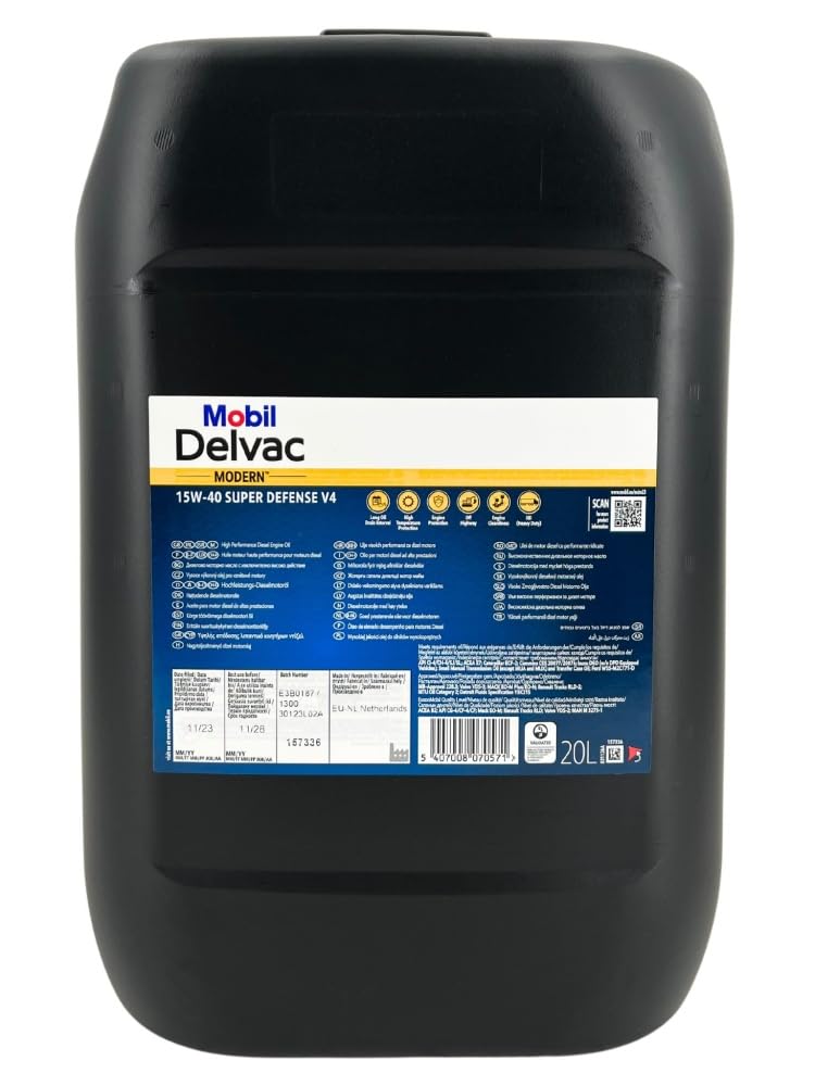 Mobil M-Delvac M SUP DEF V4 Bidón de 20 L