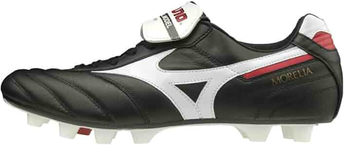 Mizuno Morelia II サッカーシューズ ホワイト/ブラック Amazon | [ミズノ] サッカーシューズ モレリアII SI メンズ