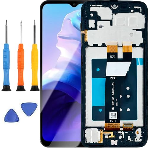 Tefnkiee for Samsung Galaxy A14 Screen Replacement for Samsung A14 5G Screen Replacement with Frame SM-A146u1 A146a A146w S146dl 146P LCD Display digitizer Touch Screen Black 6.6 Inch (US Version)