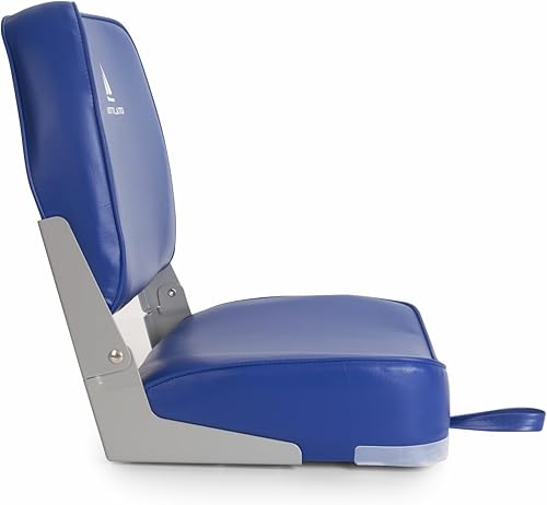 Miniatura 3 de Sillas de barco de lujo plegables para barco de pesca Jon, azul