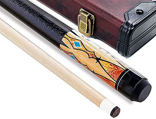 Taco de billar HKNNSDEED 147 cm 13 mm naranja miniatura 1