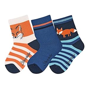 Sterntaler Söckchen 3er-Pack Fuchs baby-jongens kousen