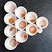 Relaxdays Pelotas Ping Pong, Beerpong Bolas, 48 Unidades, Juego para Fiestas, Lisas...
