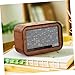 Zerodeko Elegant Wooden Savings Box Cash Storage Holder Money Container Tracker for Home Office