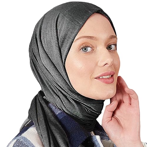 Premium Jersey Head Scarf Wrap Instant Hijab For Women | Women Muslim Instant Hijab | Ready Pre sewn Jersey Turban