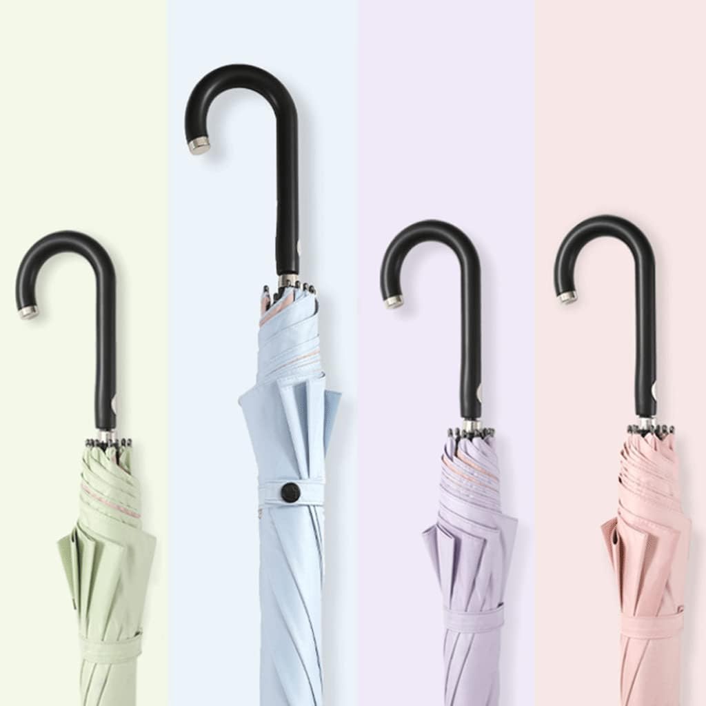 Portable Umbrella for Travel Oversized Golf Umbrella with Comfortable Handle Vented Windproof Waterproof Stick Umbrellas Umbrella Outdoor(B)