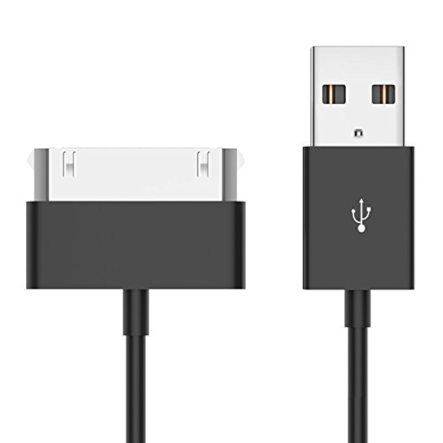 IPhone 4S Câble, 30 Broches à USB Sync Câble Fil Nylon Tressé