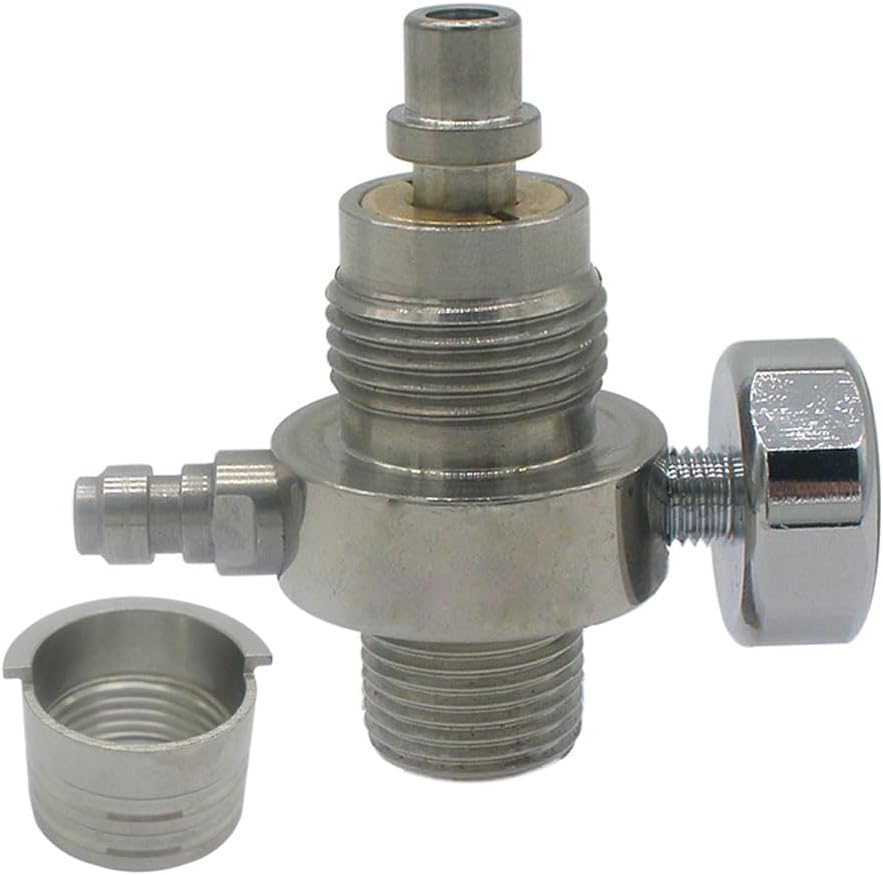 New 304 Stainless Steel High Pressure Valve for Condor Airgun PCP Airforce (TOP HAT ID/OD: 5.5/9 mm)
