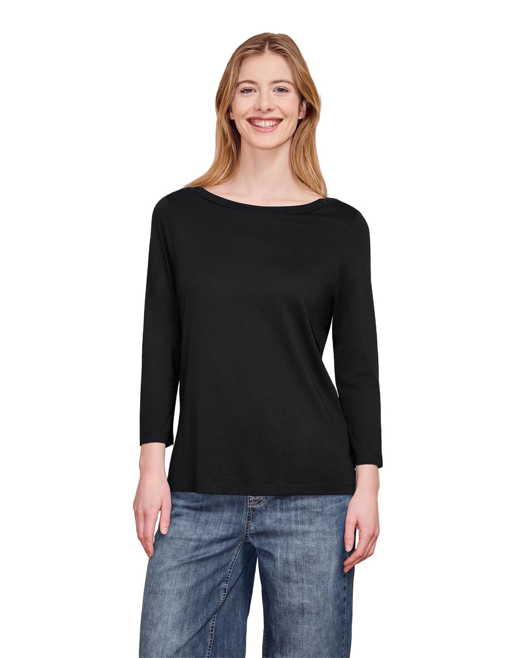 Street One Studio Basic Shirt Black 40