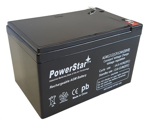 ub12120 battery - PowerStar repalcement Battery for RBC4 RBC 4 Battery Pack APC UPS BackUPS Pro 650M 650 BK650 BP650 BE650 UB12120