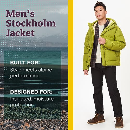 Image of MARMOT Men's Stockholm 700 Fill Down Puffer with Hood