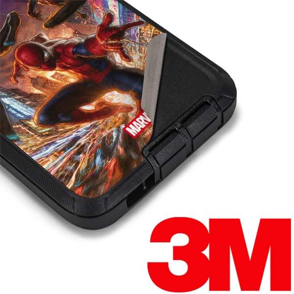 Skinit Decal Phone Skin Compatible with LG G6 - Officially Licensed Marvel Spiderman Crawling Spiderman Design